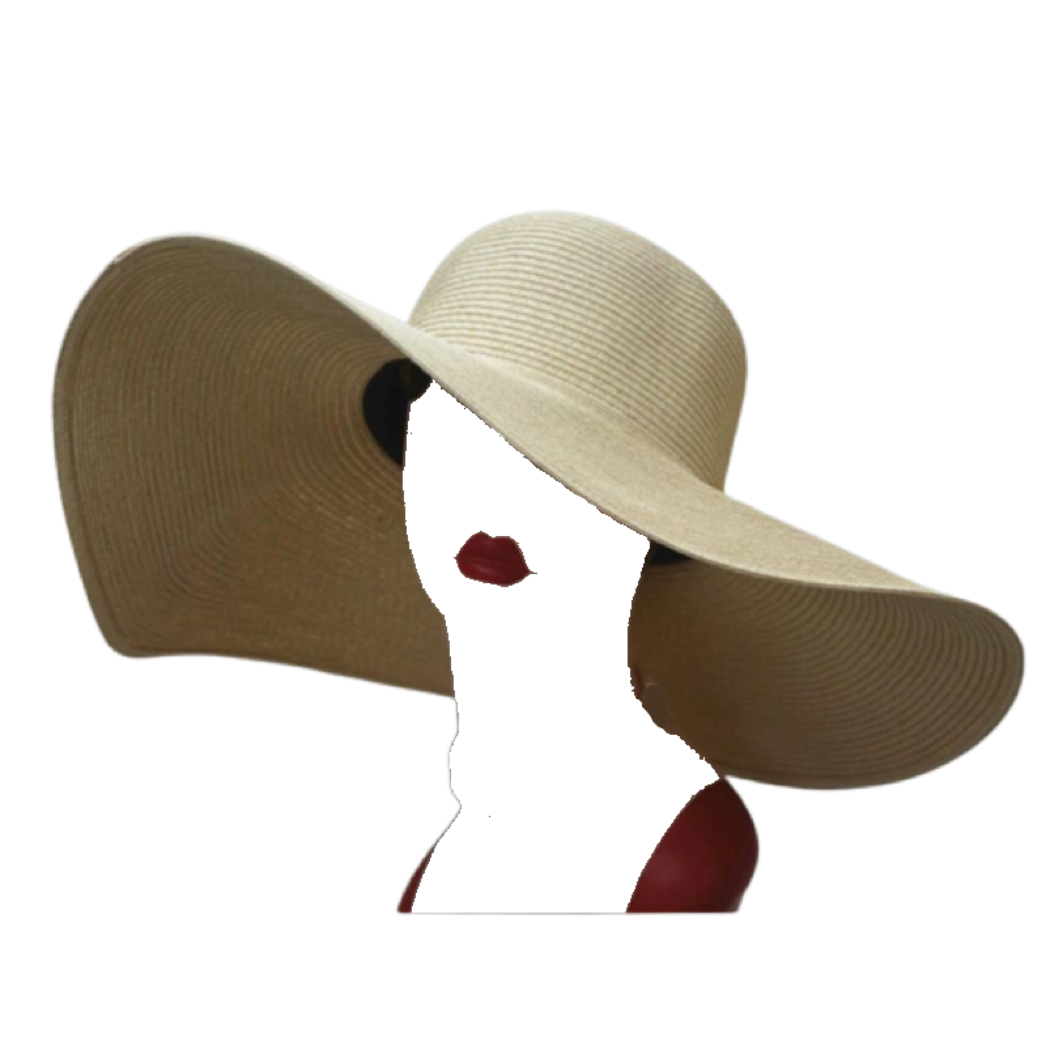 Cruella Beige Sun Hat