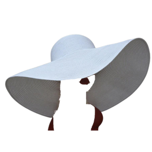 Cruella White Sun Hat