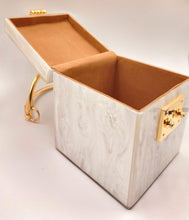 Load image into Gallery viewer, Cuby White Evening Bag
