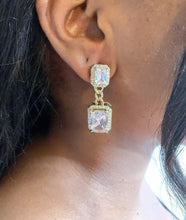 Load image into Gallery viewer, Diane Clear Elegant Drop Earrings
