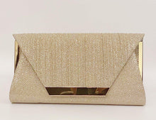 Load image into Gallery viewer, Enve Gold Classic Evening Bag
