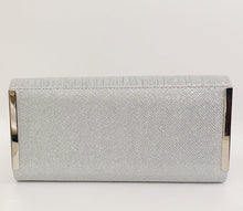 Load image into Gallery viewer, Enve Silver Classic Evening Bag
