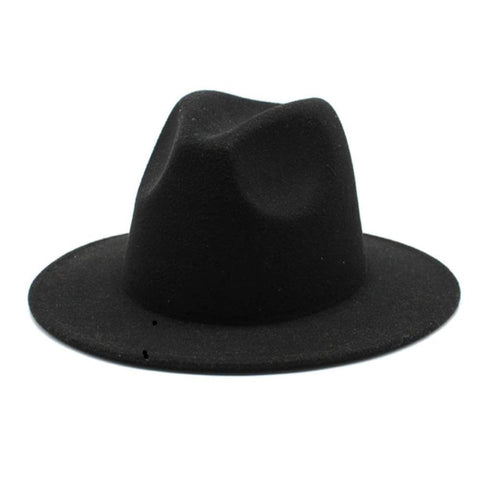 Fedy Black Fedora Hat