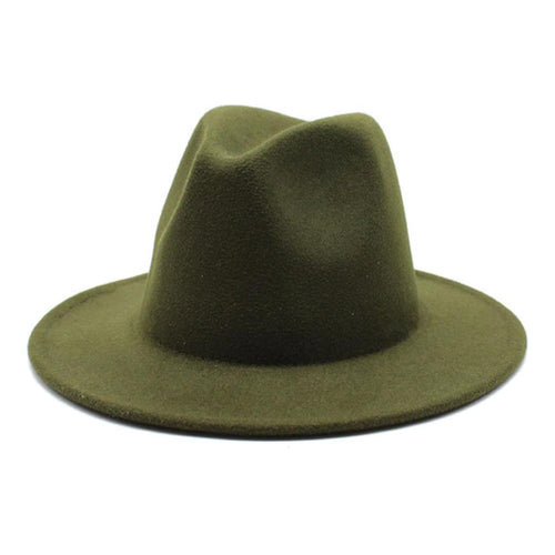 Fedy Green Fedora Hat