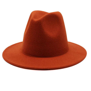 Fedy Orange Fedora Hat