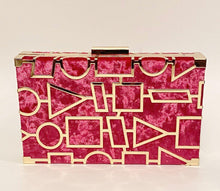 Load image into Gallery viewer, Gio Pink Clutch

