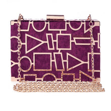 Load image into Gallery viewer, Gio Purple Clutch
