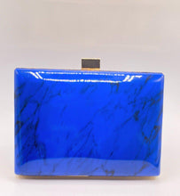 Load image into Gallery viewer, Hil Blue Evening Bag
