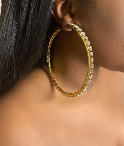 Mira Oversized Hoop Earrings