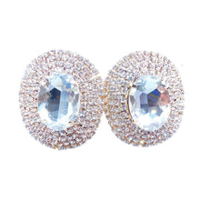 Load image into Gallery viewer, Prisme Gold Oversized Stud Earrings
