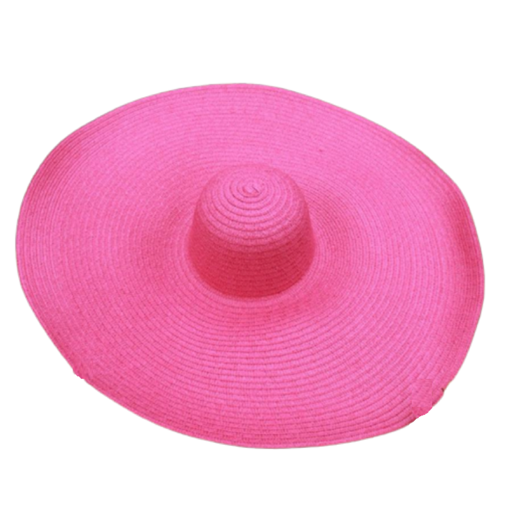 Raie Pink Sun Hat