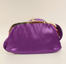 Load image into Gallery viewer, Rose Purple Clutch
