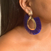 Load image into Gallery viewer, Salsa Flair Blue Earrings
