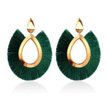 Load image into Gallery viewer, Salsa Flair Green Earrings
