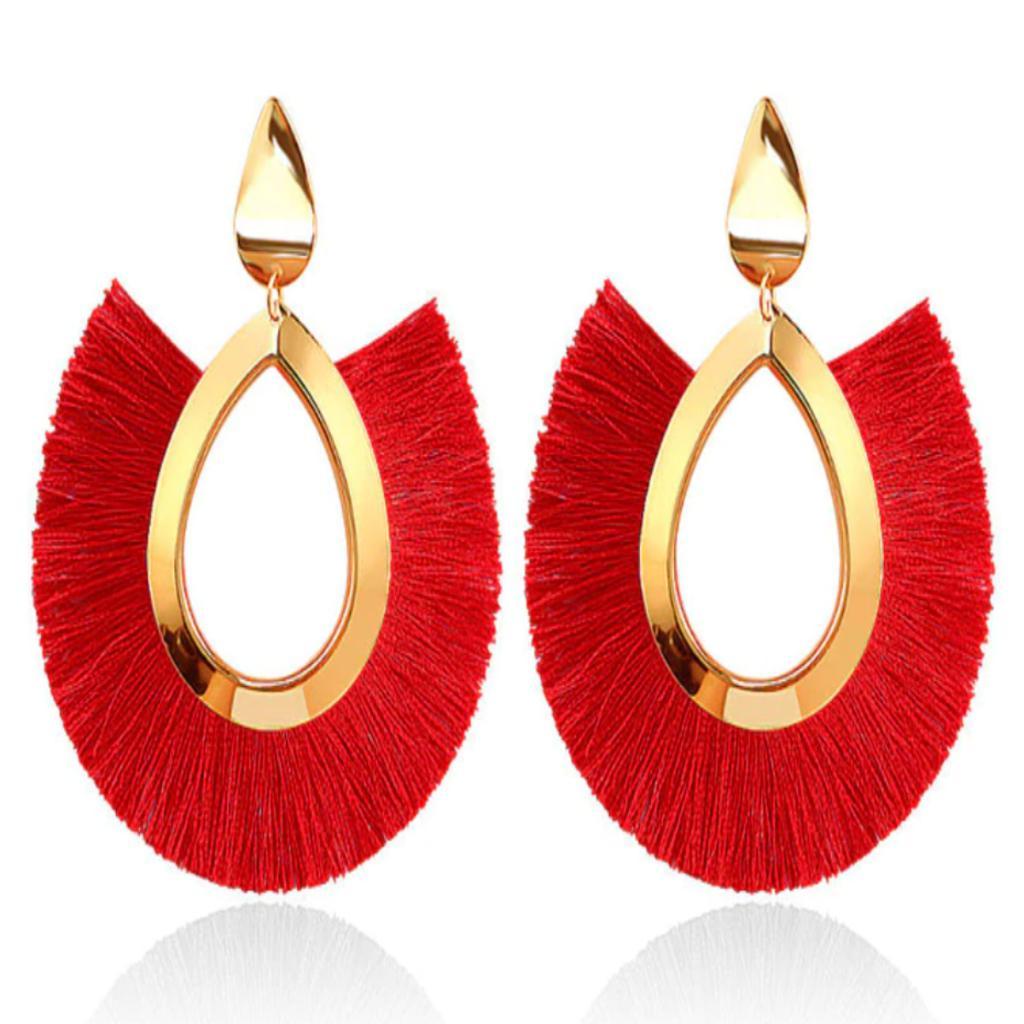Salsa Flair Red Earrings