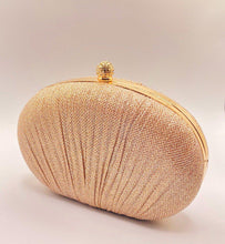 Load image into Gallery viewer, Sheila Gold Evening Bag
