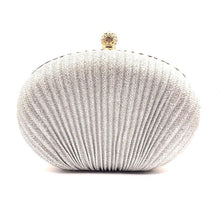 Load image into Gallery viewer, Sheila Silver Evening Bag

