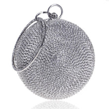 Load image into Gallery viewer, Stasia Silver Evening Bag
