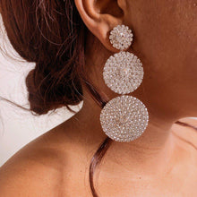 Load image into Gallery viewer, Trinity Bold Drop Earrings
